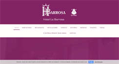 Desktop Screenshot of hotellabarrosa.com