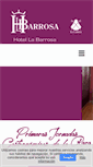 Mobile Screenshot of hotellabarrosa.com